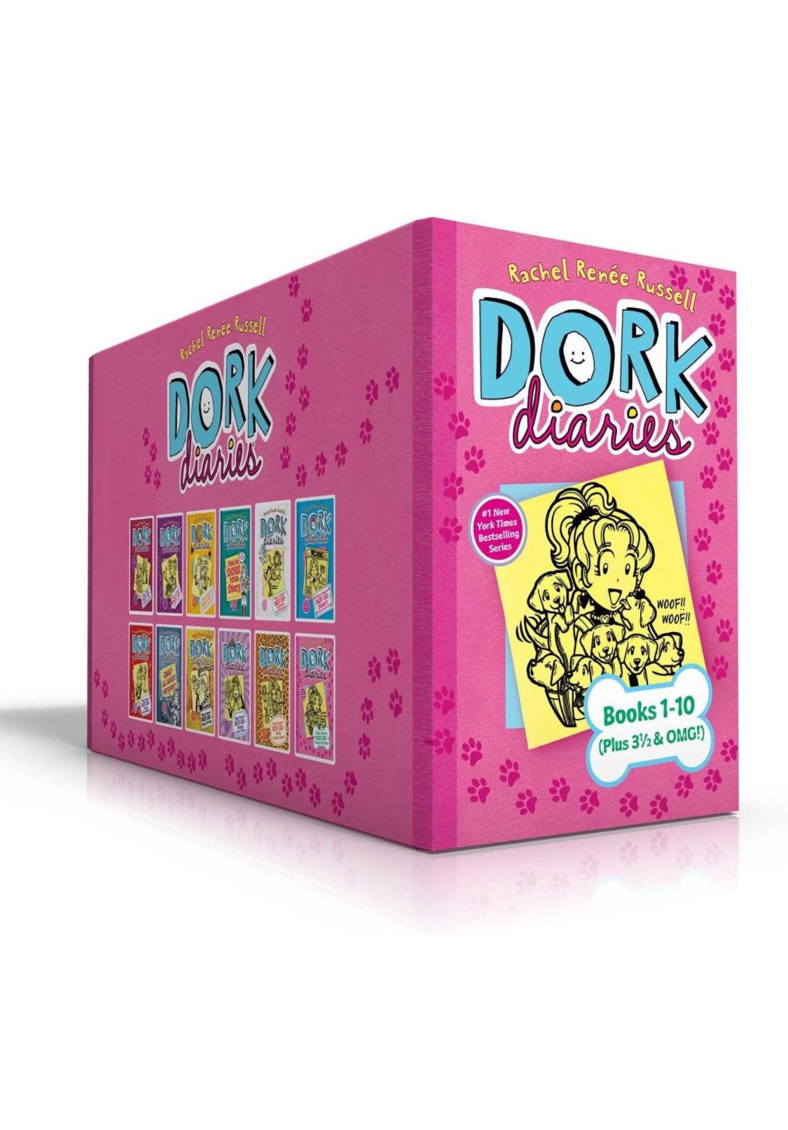 Dork Diaries Books 1-15 by Rachel Renée Russell (paperback)