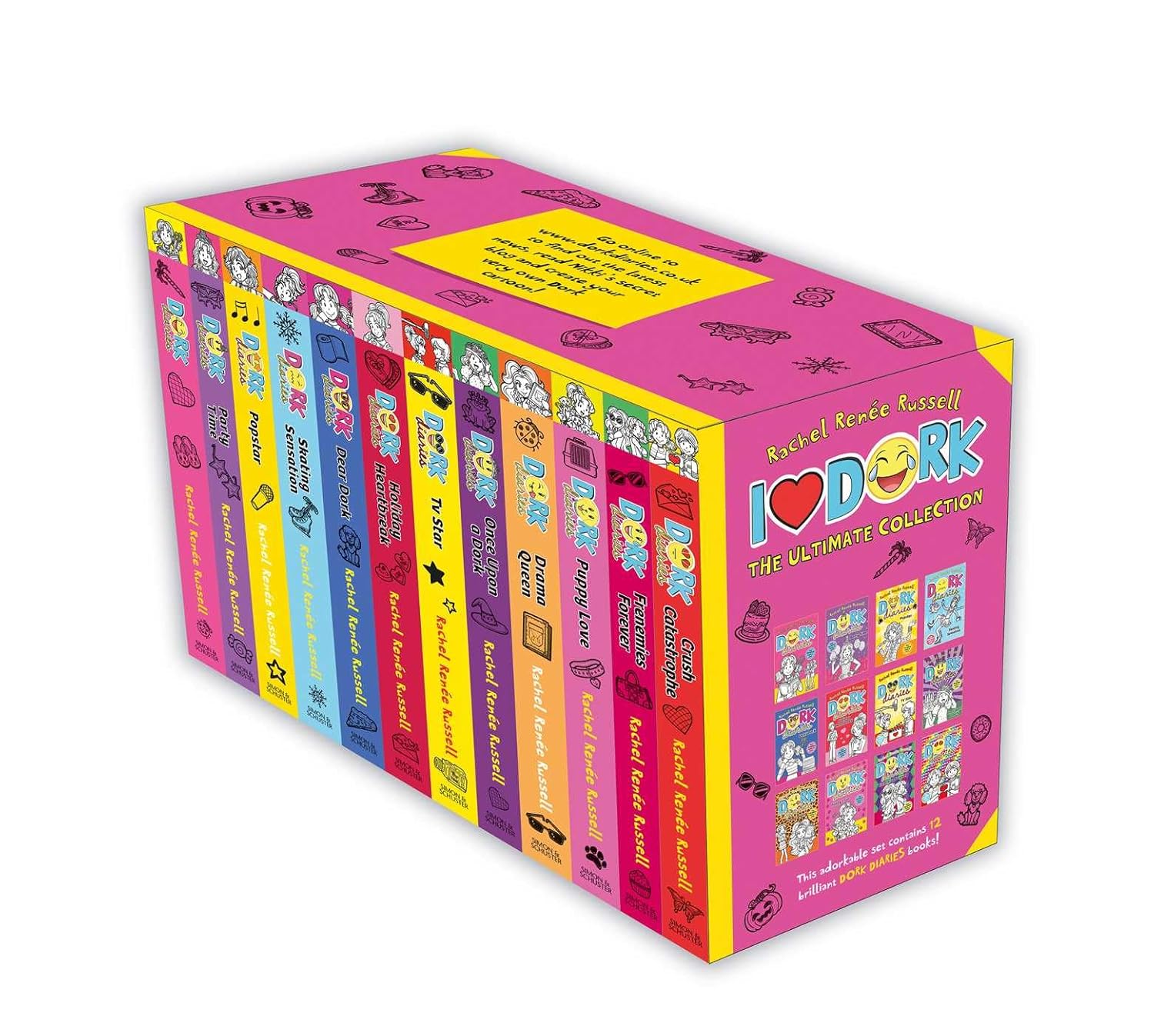 I Love Dork Box set 01-12 by Rachel Renee Russell