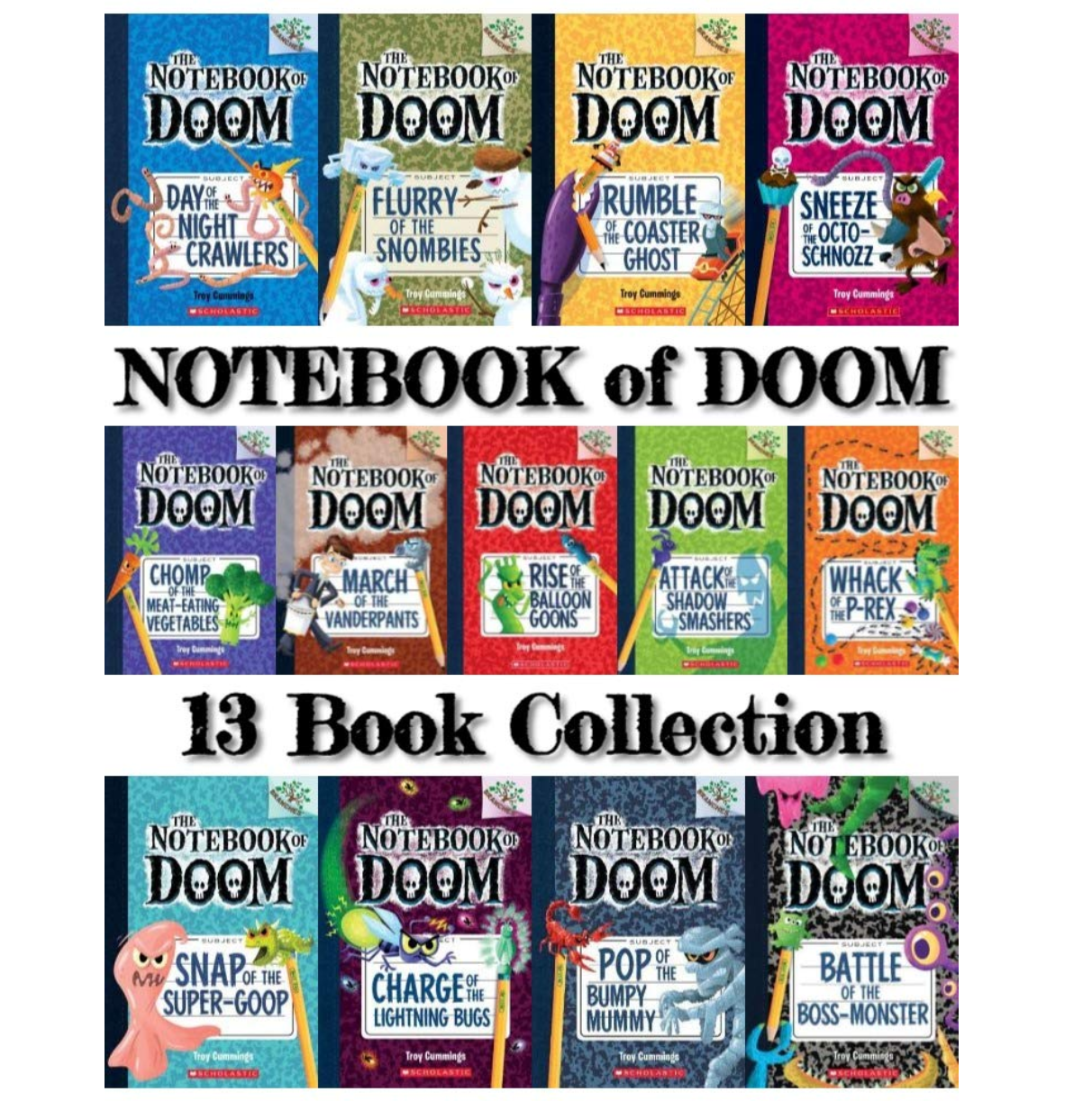 Notebook of Doom Books Complete (13 Book series)