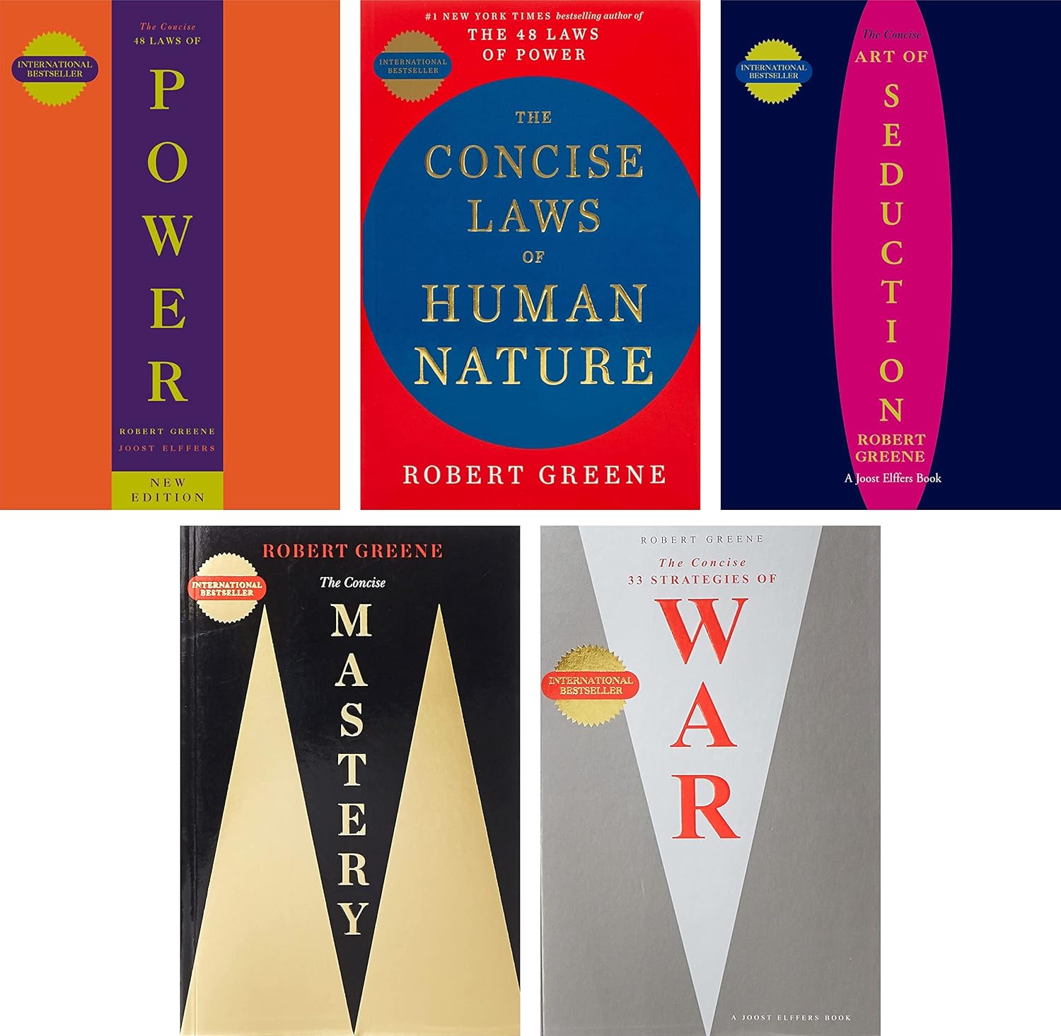 Robert Greene 5 Books Collection Set