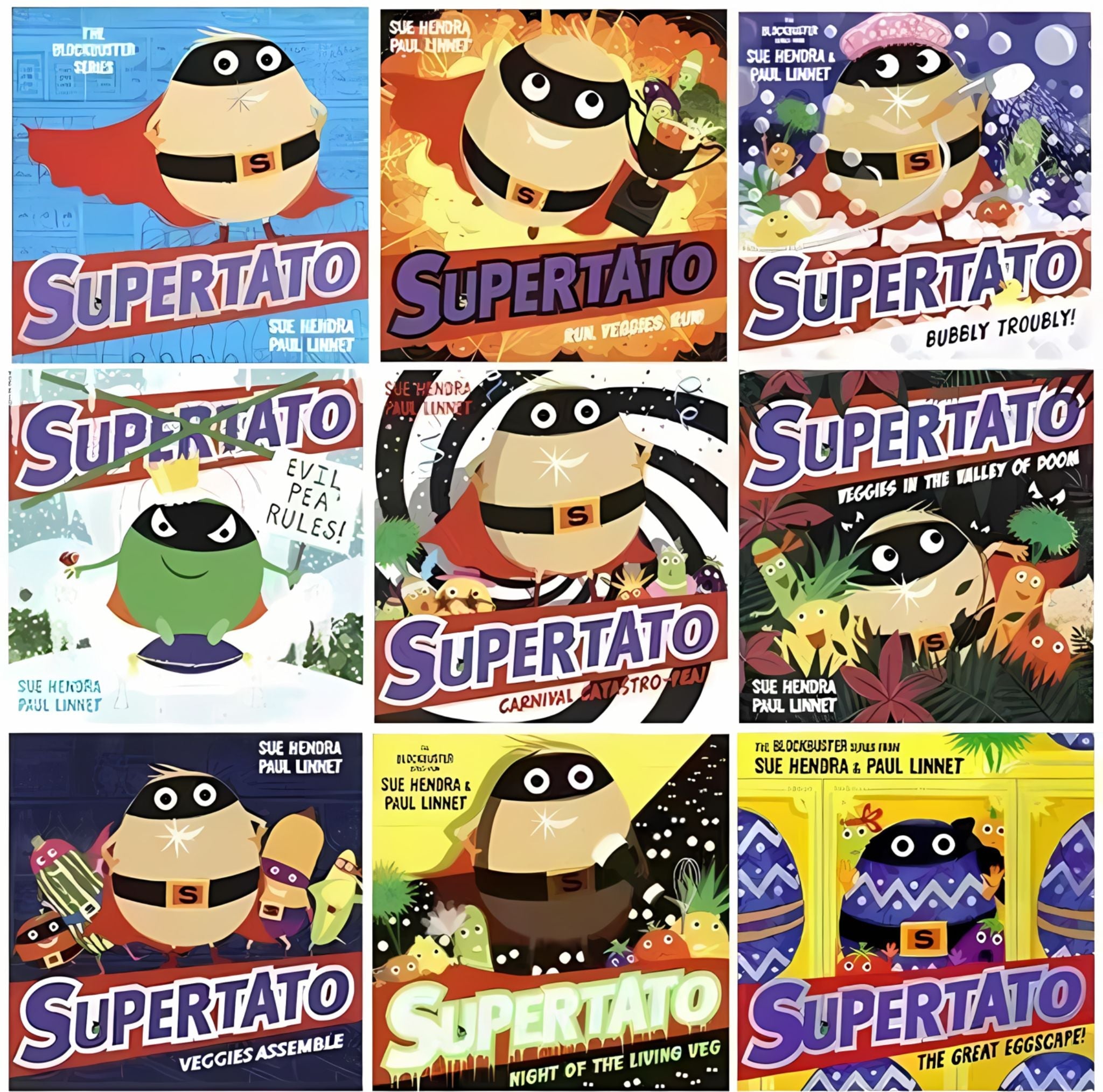 Supertato Series 8 Books Collection Set